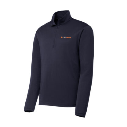 SportTek Men's Navy Competitor 1/4 Pullover