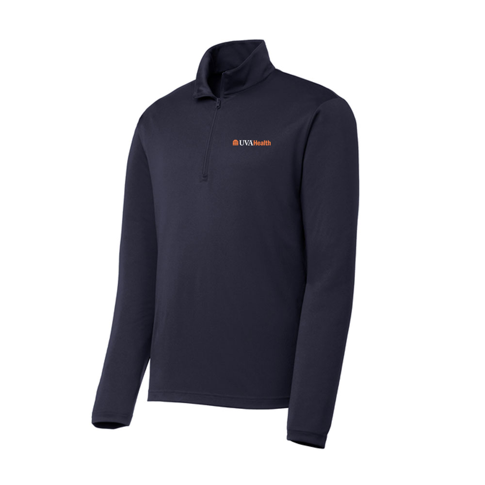 SportTek Men's Navy Competitor 1/4 Pullover